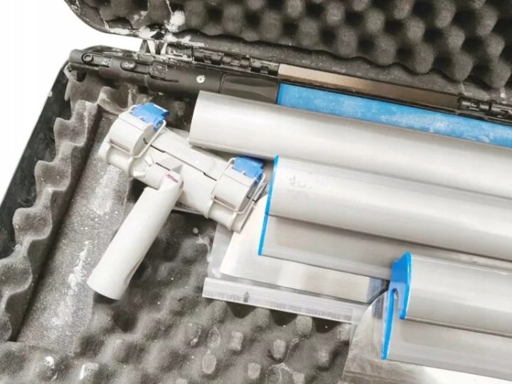 KUBALA КЕЙС КОМПЛЕКТ MINI Z NARZĘDZIAMI SZPACHLE НОЖ ДЛЯ GŁADZI KIJ АДАПТЕР, фото 4
