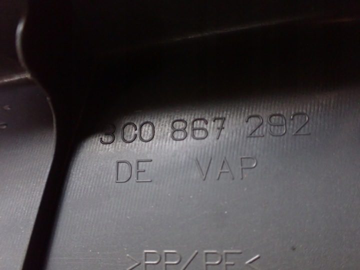 Накладка стойки правая передняя VW Passat B7 2.0 TDI седан DSG 3C0867292 10152, фото 8