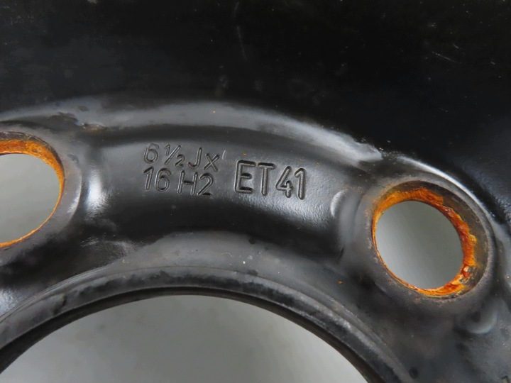 Штампованный диск Opel OE 6.5" x 16" 5x110 ET 41, фото 2