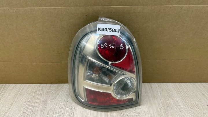 Opel Corsa B 3D тюнинг левый фонарь задний 08011 K80/58LI, фото 1