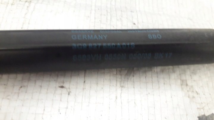 Газовый упор, крышка багажника Volkswagen OE 3C9827550A, фото 5