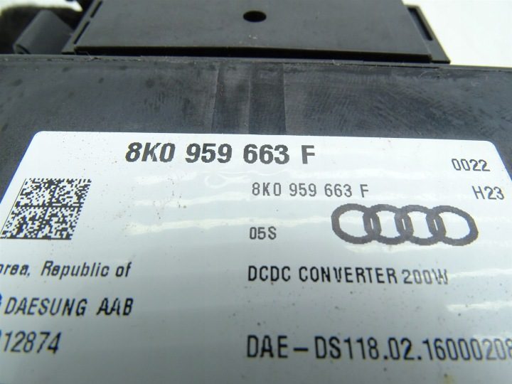 Стабилизатор блок управления напряжения Audi A5 8T A8 D4 8K0959663F, фото 3