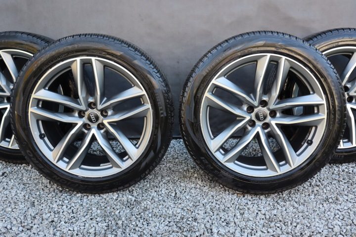 Колеса Диски Audi OEM Q7 SQ7 RS 9,5x 21 дюймов ET31 4M0601025T Зима Зимняя, фото 1