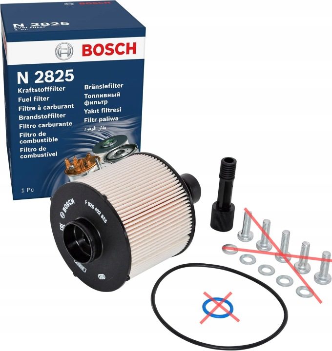 Bosch F 026 402 825 Топливный фильтр, фото 1