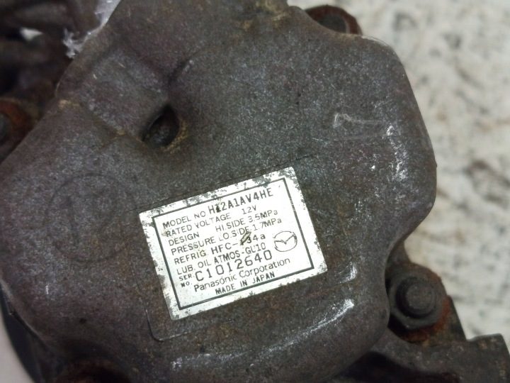 Mazda OE H12A1AV4HE компрессор кондиционера, фото 6