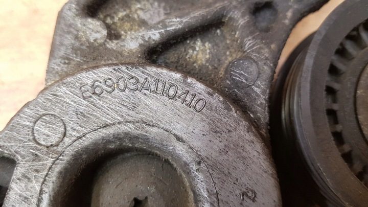 НАТЯЖИТЕЛЬ РОЛИК РЕМНЯ FORD GALAXY MK1 РЕСТАЙЛИНГ 2.8 VR6, фото 3