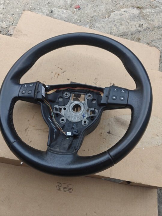 Руль Кожаный Seat Leon 2 Altea, фото 1