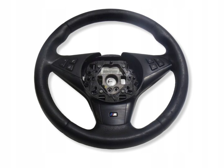 Руль M-ПАКЕТ КОЖА BMW E60 E61 E63 E64 СТАРТ СТОП РЕСТАЙЛИНГ 79605441, фото 1