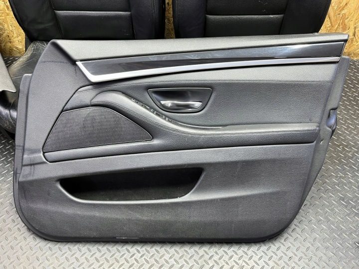 Сиденья диван обшивки BMW F10 рестайлинг электрические с подогревом UK англия, фото 4