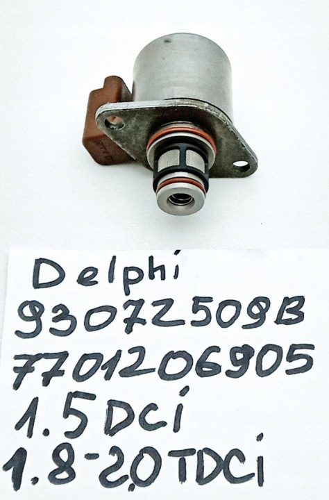 9307Z509B OE РЕГУЛЯТОР ДАВЛЕНИЯ ТОПЛИВА В LISTWE ТОПЛИВНОГО DELPHI 2 пин, фото 2