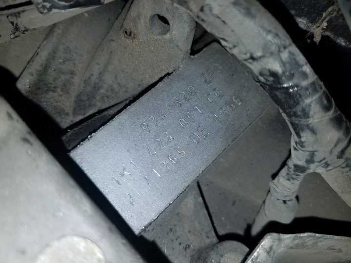 Рулевая рейка VW EOS 2.0 TFSI 1K1423051CG 1K1909144L европа, фото 8