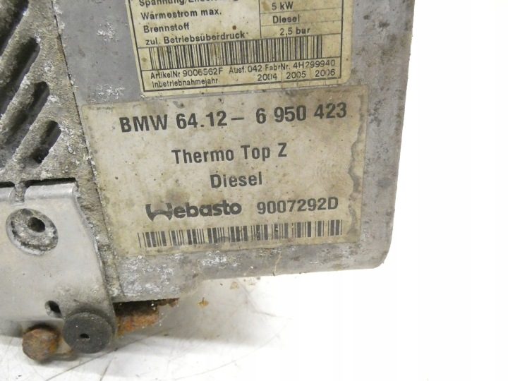 BMW E65 E66 WEBASTO УСТРОЙСТВО АВТОНОМНОГО ОТОПИТЕЛЯ ДИЗЕЛЬ, фото 5