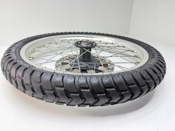 KAWASAKI KLE 500 02 г. КОЛЕСО ШИНА ПЕРЕДНЯЯ ДИСК, фото 5