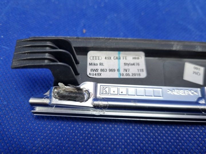 AUDI A4 B9 A5 F5 ДЕКОР ЦЕНТРАЛЬНОГО ТОННЕЛЯ КАРБОН ОРИГИНАЛ 8W2863969G, фото 8
