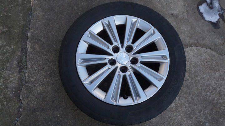Литой диск Peugeot OE 308 7.0" x 16" 5x108 ET 44, фото 1