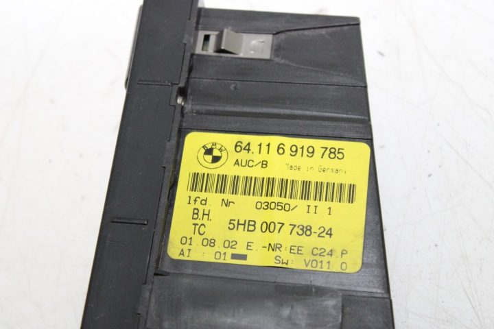 BMW E46 блок управления климатом обдува кондиционера 6919785, фото 4
