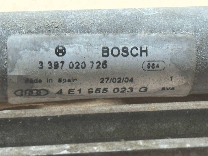 МЕХАНИЗМ МОТОРЧИК ДВОРНИКОВ ПЕРЕДНИЙ AUDI A8 D3 4E1955023G 4E1955119B, фото 4