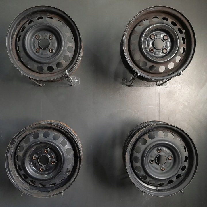 4× Штампованный диск Suzuki 4.5" x 14" 4x100 ET 45, фото 1