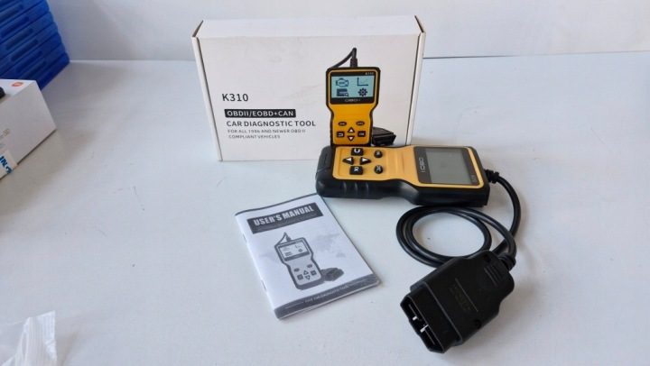 ТЕСТЕР ЦИФРОВОЙ ДИАГНОСТИЧЕСКИЙ OBD II K310 GWR, фото 2