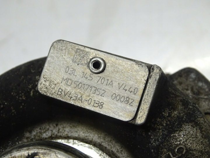 ТУРБОКОМПРЕССОР ТУРБО AUDI A4 B8 A5 8T CAH 2.0 TDI 03L145701A, фото 7
