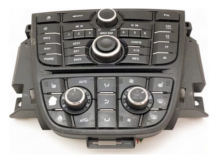 ПАНЕЛЬ УПРАВЛЕНИЯ МАГНИТОЛЫ OPEL ASTRA J 13406665 Универсал 10-15 КОНСОЛЬ, фото 1