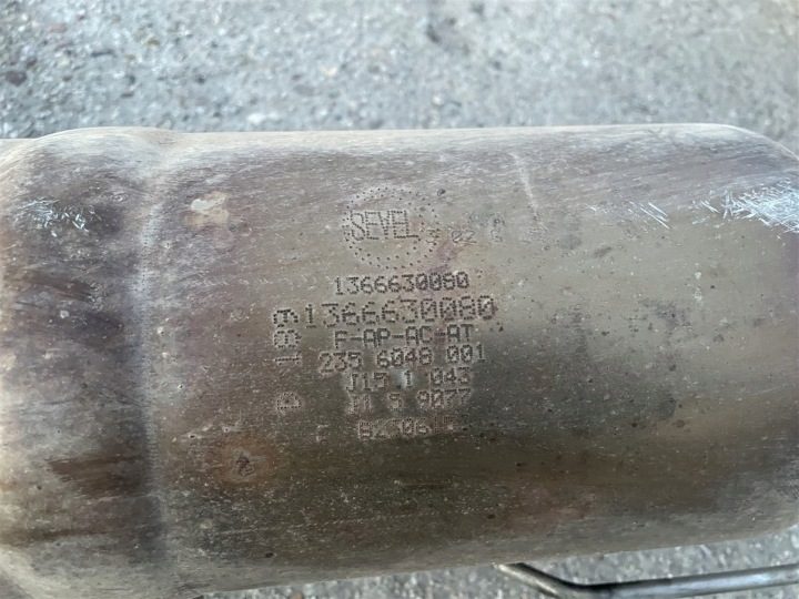 DPF FAP катализатор 2.2 HDI Euro 5 зонд Citroen Jumper III 11-16 год, фото 11