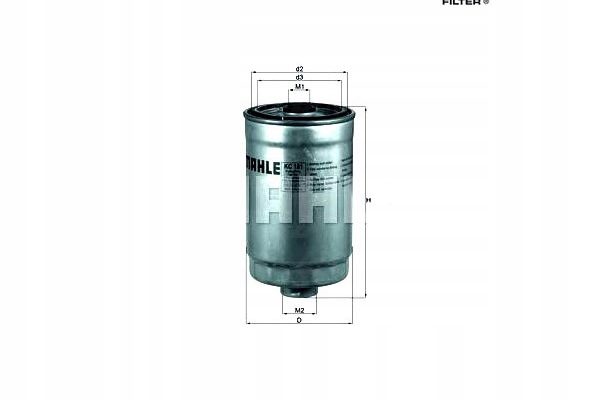 Mahle KC 181 Топливный фильтр, фото 10