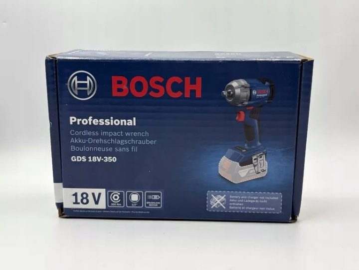 Ударный гайковерт Bosch GDS 18V-350 (Solo) (0.601.9M5.020), фото 6