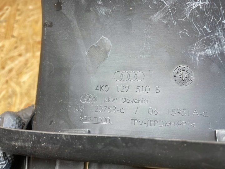 ЗАБОРНИК ПАТРУБОК ТРУБКА ВОЗДУХОВОД AUDI A7 4K 4K0129510B 2018-, фото 9