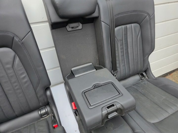 ДИВАН ЗАДНИЙ СИДЕНЬЕ ЛЕВОЕ ПРАВОЕ PRZESUWANA AUDI Q5 FY 80A КОЖА, фото 10