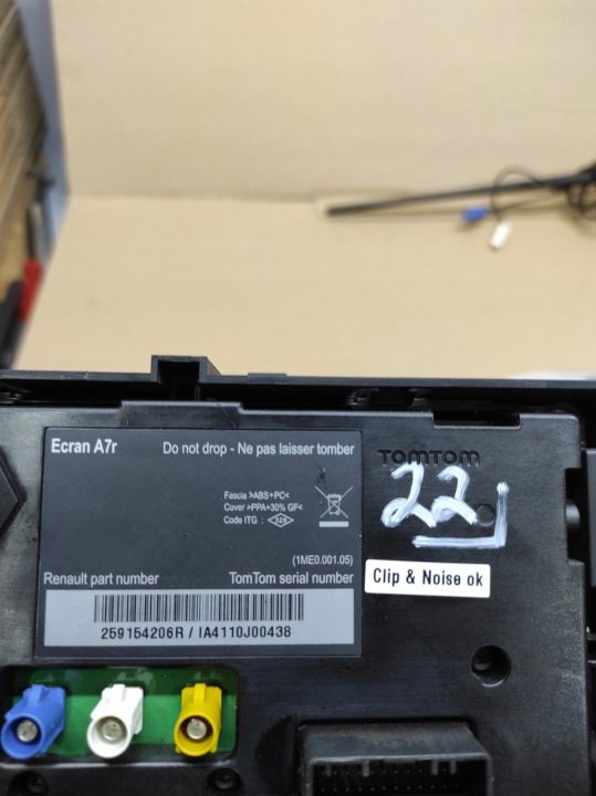 В СБОРЕ НАВИГАЦИЯ RENAULT LAGUNA III TOMTOM 281156980R 259154206R, фото 5