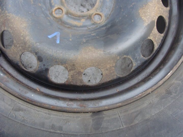 Штампованный диск Renault OE MEGANE II 6.5" x 15" 4x100, фото 5