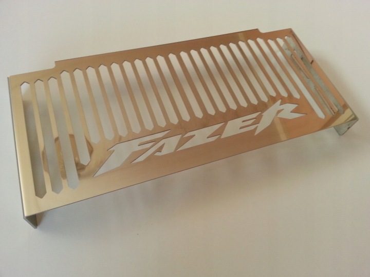 Защита радиатора Yamaha Fazer FZ6 600 inox, фото 1