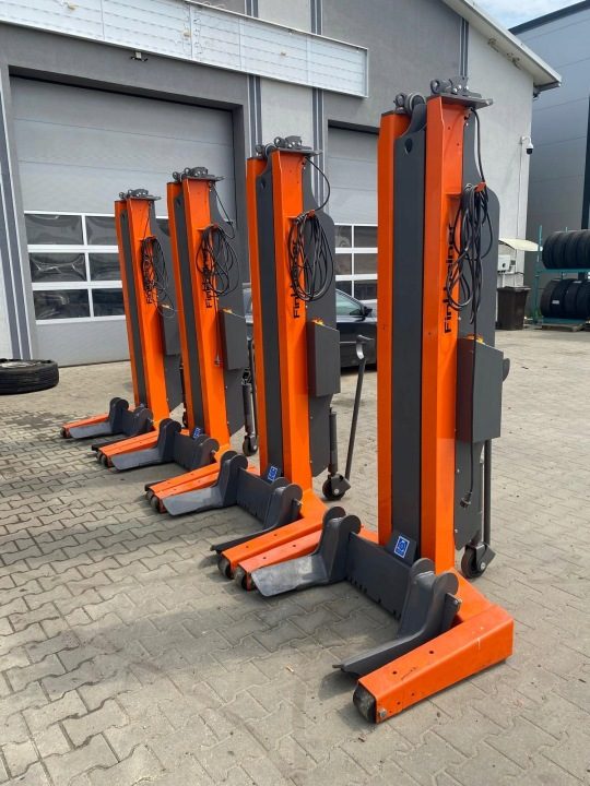 RAVAGLIOLI Mobilne колонки Alpha Серия 6 x 7,5T elektrohydrauliczne, фото 9