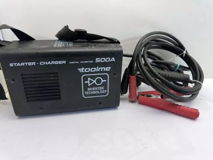 Зарядное устройство с функцией пуска Toolme 12/24V 500A 25-800Ah, фото 1