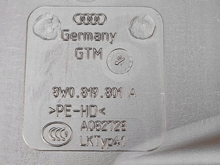 ВОЗДУХОВОД ВОЗДУХА КАБИНЫ ЛЕВЫЙ AUDI A5 F5 8W0819801A, фото 5