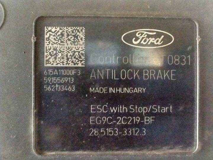FORD MONDEO MK5 НАСОС HAMUCLOWA БЛОК УПРАВЛЕНИЯ ABS EG9C-2C219-BF, фото 6