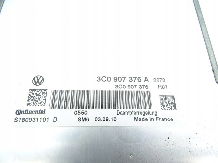 Блок управления подвески ЭБУ фишка 3C0907376A VW Scirocco III 1K8, фото 4