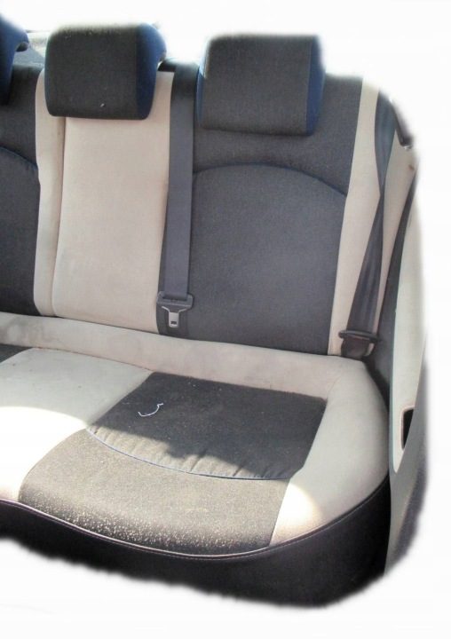 PEUGEOT 206 ДИВАН СИДЕНЬЯ DRUGIEGO RZĘDU ЗАДНИЕ ХЭТЧБЕК 3D, фото 2