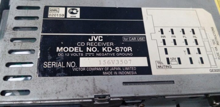 МАГНИТОЛА JVC KD-S70R VOLKSWAGEN BORA 1999-2005, фото 3