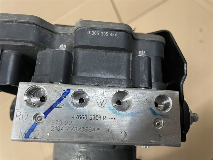 НАСОС БЛОК УПРАВЛЕНИЯ ABS ESP 0265295484 476602701R NISSAN JUKE II 2 F16 19-23R, фото 5