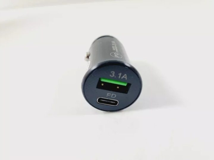 Зарядное устройство автомобильное TECH-Protect USB-A, USB-C 45W, фото 3
