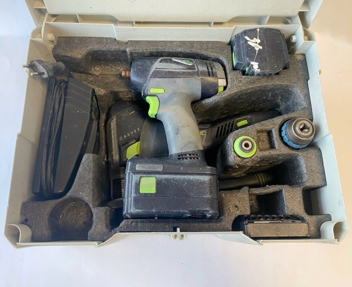 ДРЕЛЬ-ШУРУПОВЕРТ FESTOOL T 18+3 BASIC 18V, фото 2