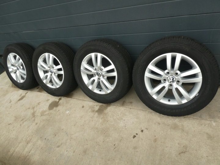 4X КОЛЕСА ДИСКИ ШИНЫ VW TIGUAN 5N0601025R 2013/2020R, фото 3