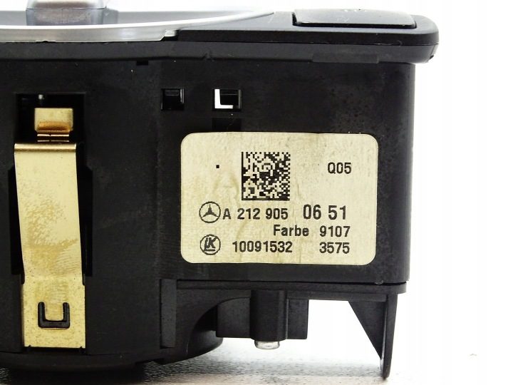 ПЕРЕКЛЮЧАТЕЛЬ ПАНЕЛЬ ВЫКЛЮЧАТЕЛЬ СВЕТА MERCEDES A W176 A2129050651, фото 4