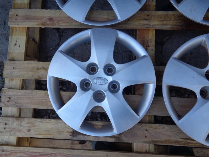 Колпаки Dekle оригинальные комплект 4 шт. 15" 15 KIA Ceed 1 I 52960-1H000, фото 5