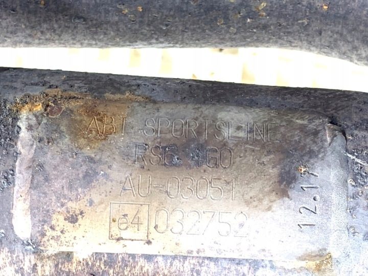ГЛУШИТЕЛЬ ВЫПУСКНОЙ AUDI A7 4G AU-03051 4.0 560 л.с. 10-18 ВЫХЛОП, фото 4