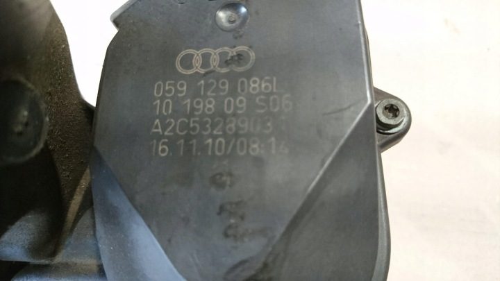 Впускной коллектор привод заслонок wirowych 3.0 TDI 059129086L 059129711CH, фото 5