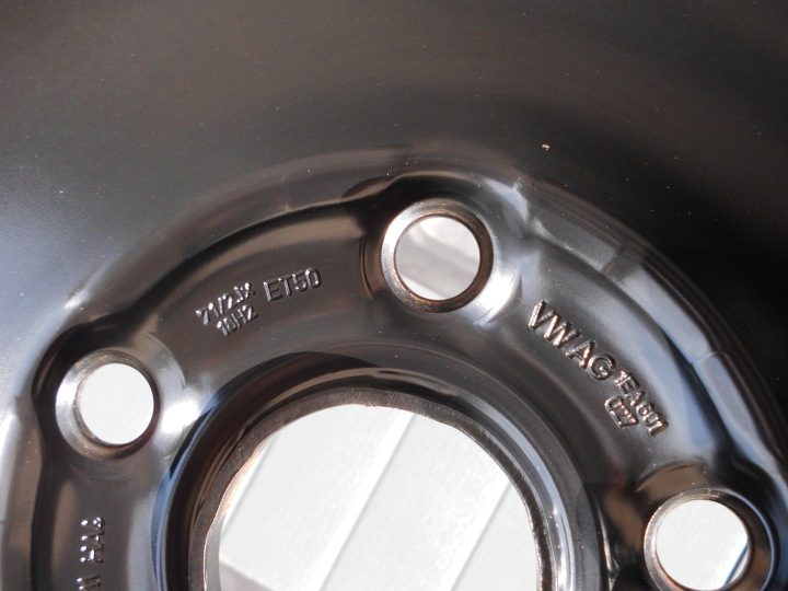 Штампованный диск VW 7.5" x 18" 5x112 ET 50, фото 3