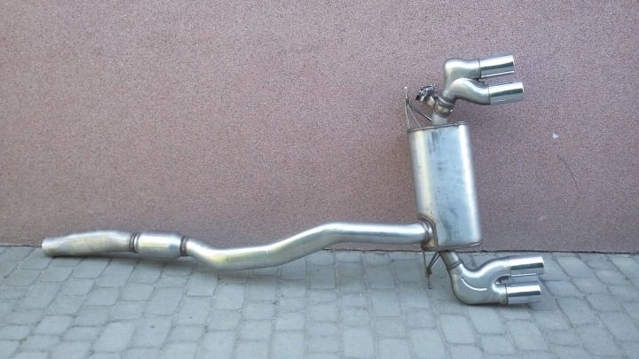 ЗАДНИЙ ГЛУШИТЕЛЬ ВЫХЛОПНАЯ СИСТЕМА BMW M2 F87 7854717, фото 1